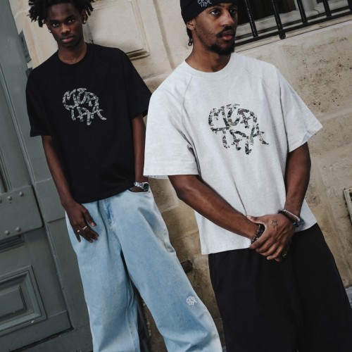 Camouflage Logo Print Tee 4 colors 28548957