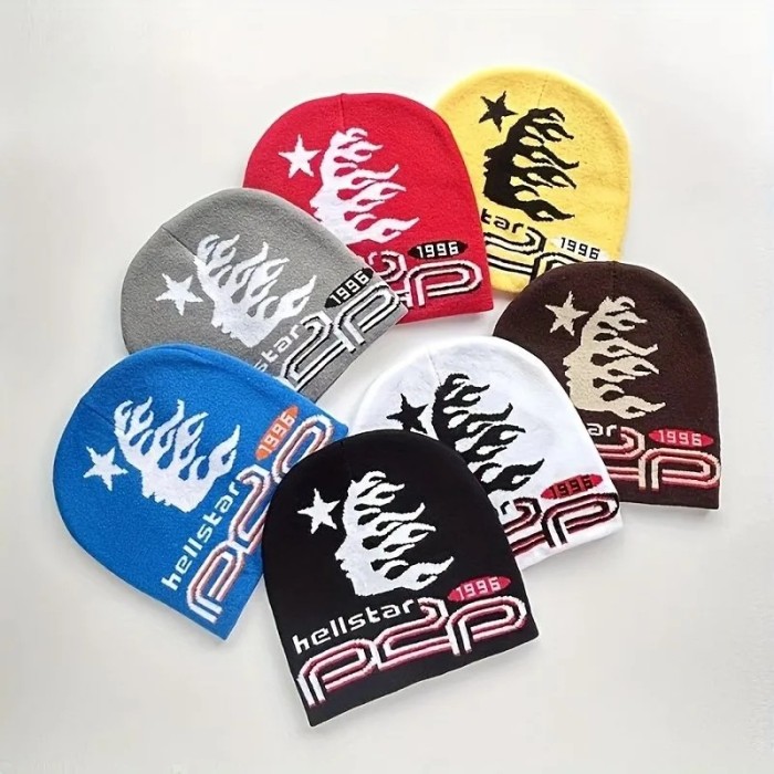 P2P Jacquard Logo Beanie 7 colors