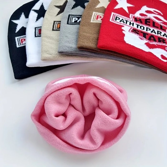 Logo Jacquard beanie 6 colors