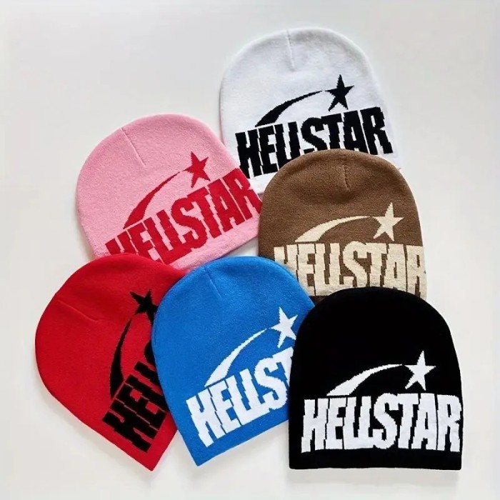 Letter Jacquard Beanie 6 colors 28559481