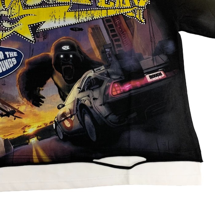 The Great Ape War Hotfix Rhinestone Print Washed Version Tee 28572227