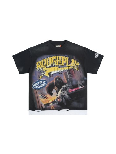 The Great Ape War Hotfix Rhinestone Print Washed Version Tee 28572227