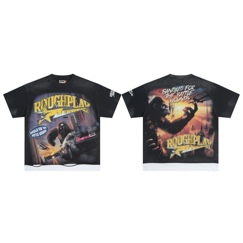 The Great Ape War Hotfix Rhinestone Print Washed Version Tee 28572227