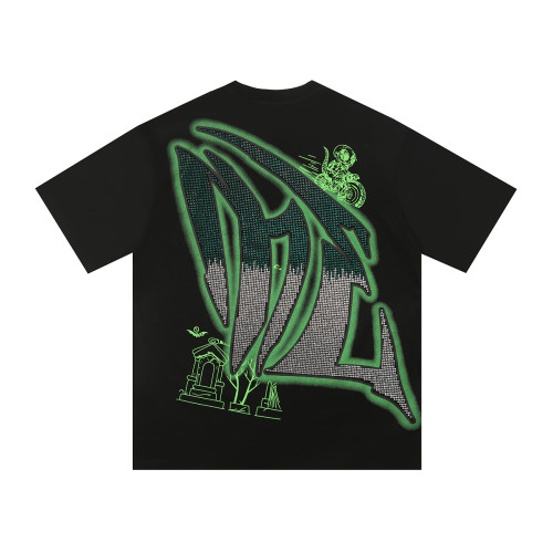 Goblin Rhinestone Letter Print Tee 28592930