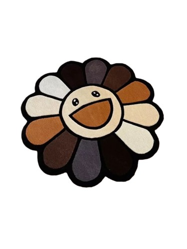 Sunflower Smiley Face Rug 9 colors 28594493