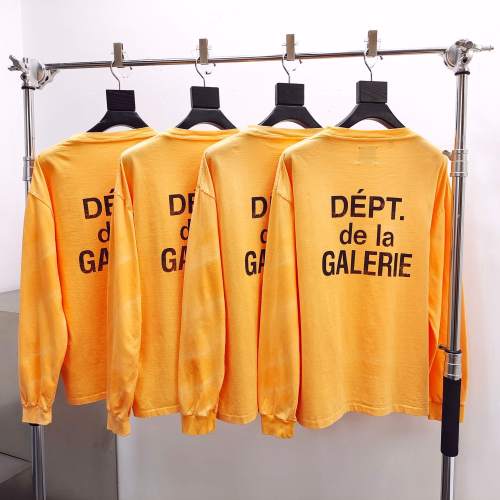 [Big & Tall for weights up to 260 lbs]1:1 quality version Orange Water Ripple Long Sleeve T-Shirt 28597868