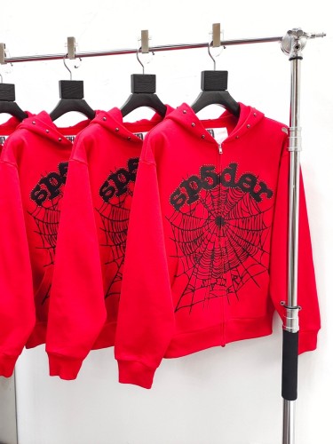 [Big & Tall for weights up to 220 lbs]1:1 quality version Stud Letter Zipper Hoodie 2 colors 28597861