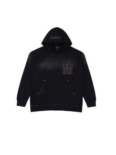 Embroidered Logo Washed Version Hoodie 28434055
