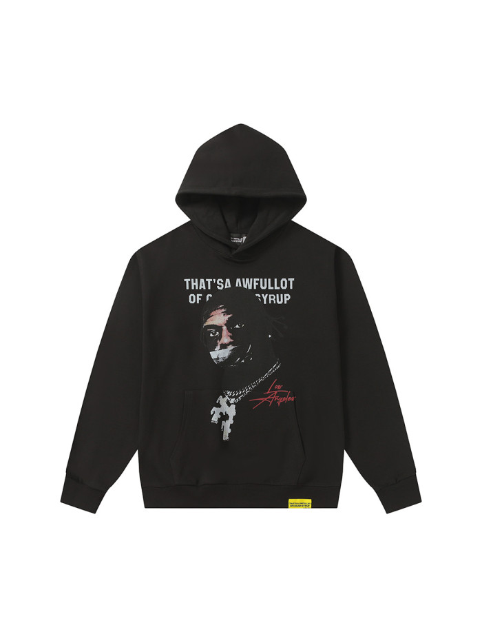 Rap Artist Hip-Hop Print Hoodie Hoodie 28600196