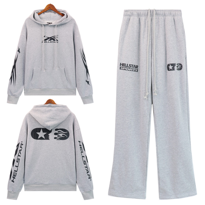 Logo Print Hoodie & pants set 3 colors 28602396