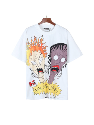[Buy Two Get One Free]Cartoon-Style Print Tee 28602404