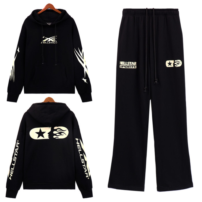 Logo Print Hoodie & pants set 3 colors 28602396