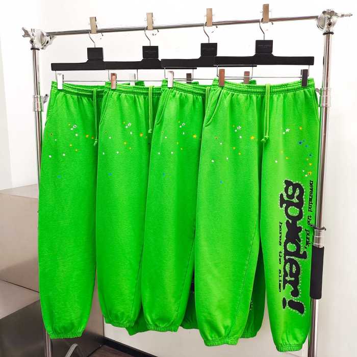 1:1 quality version Diamond Emerald green V2 Hoodie & Pants Set 28623278