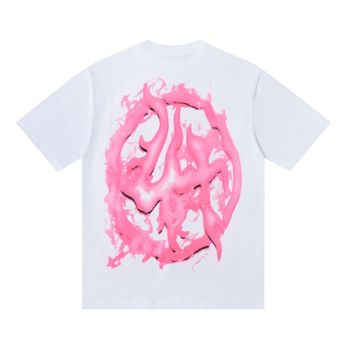 Pink Graffiti Print Tee 2 colors 28624551
