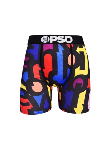 Bright Color Geometric Print Boxer Briefs 28629054