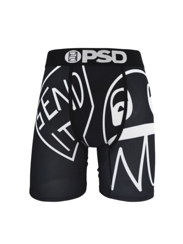 White Line Cartoon Print Boxer Briefs 28629047