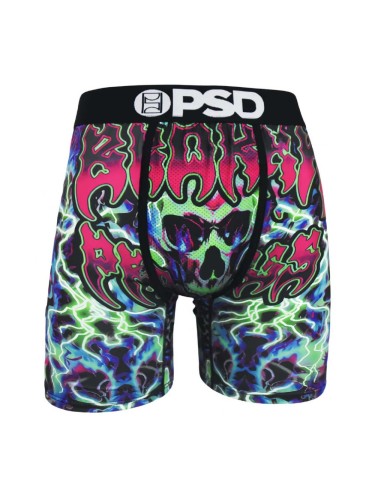Lightning Storm Skull Print Boxer Briefs 28629056