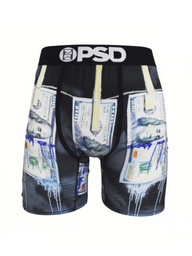 Portrait Banknote Print Boxer Briefs 28629049