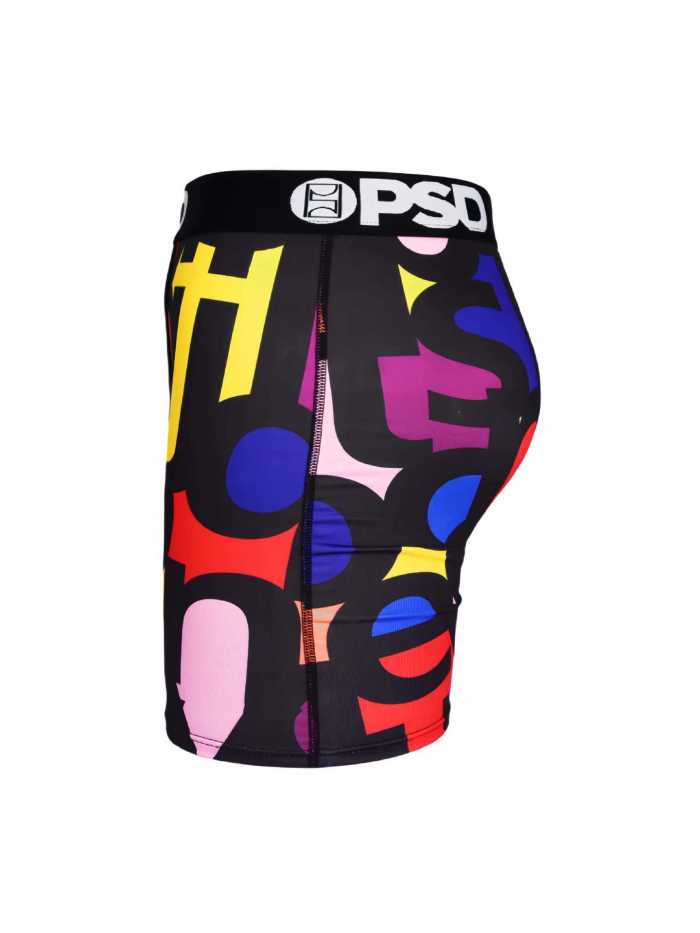 Bright Color Geometric Print Boxer Briefs 28629054