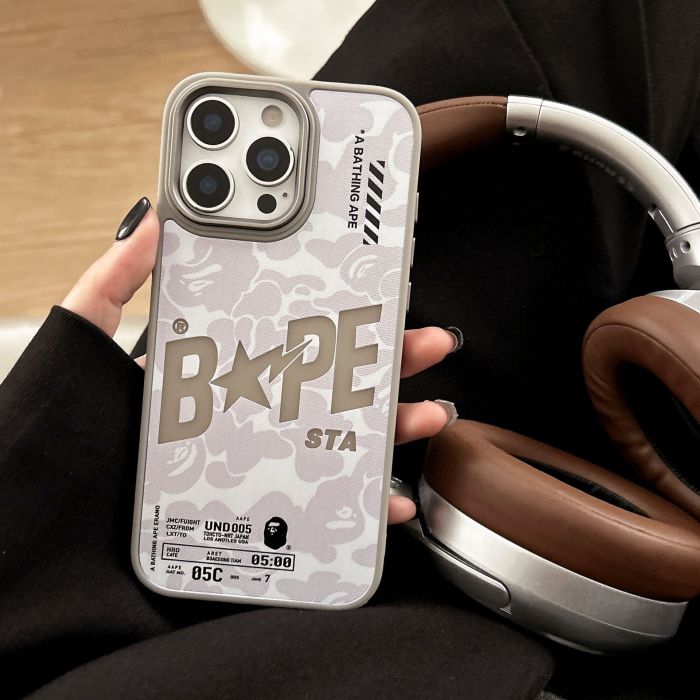 Embossed Camouflage Logo iPhone Case 2 colors 28632445