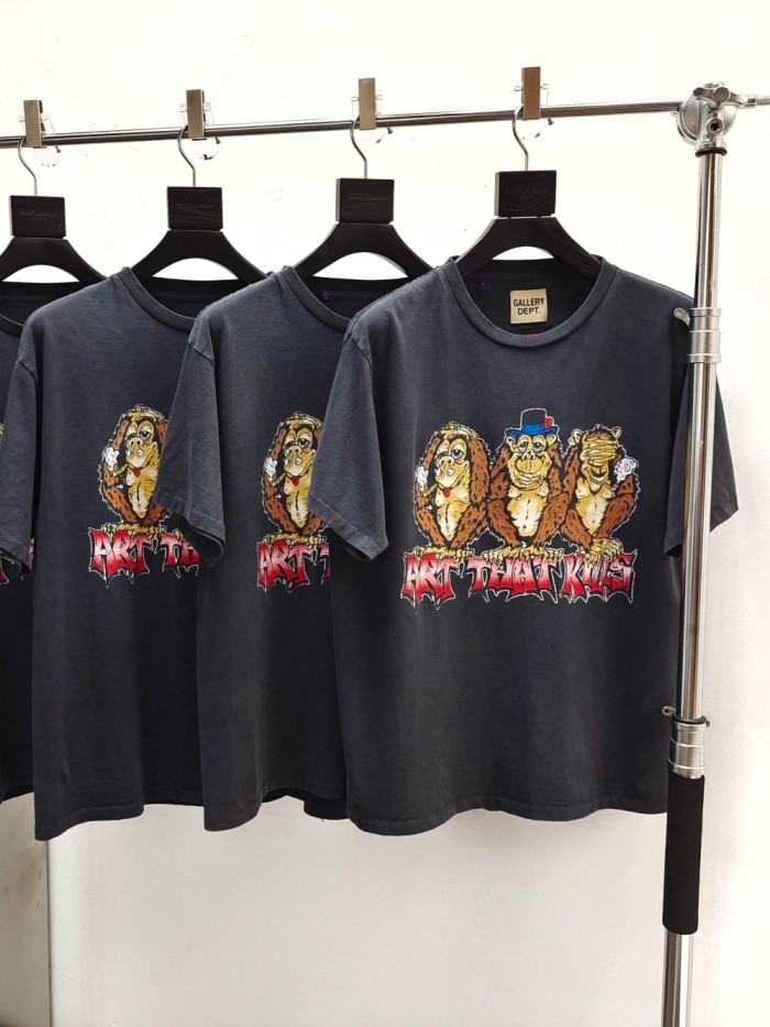 [Big & Tall for weights up to 260 lbs]1:1 quality version Three-Star Print Tee 28632421