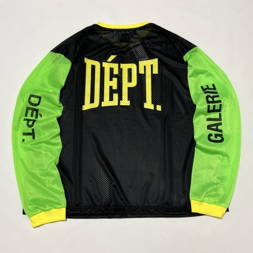 Mesh Color-Block Long-Sleeve Jersey T-Shirt 28635661