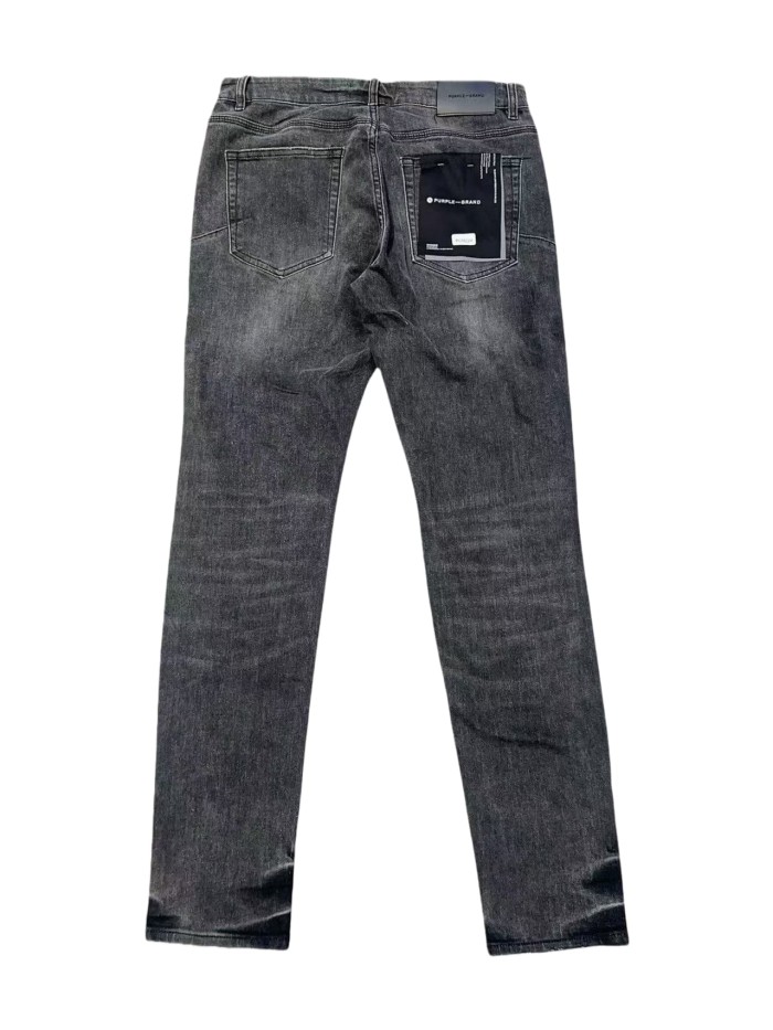 1:1 quality version Irregular Hole White Patch Micro Flare Jeans 28636649