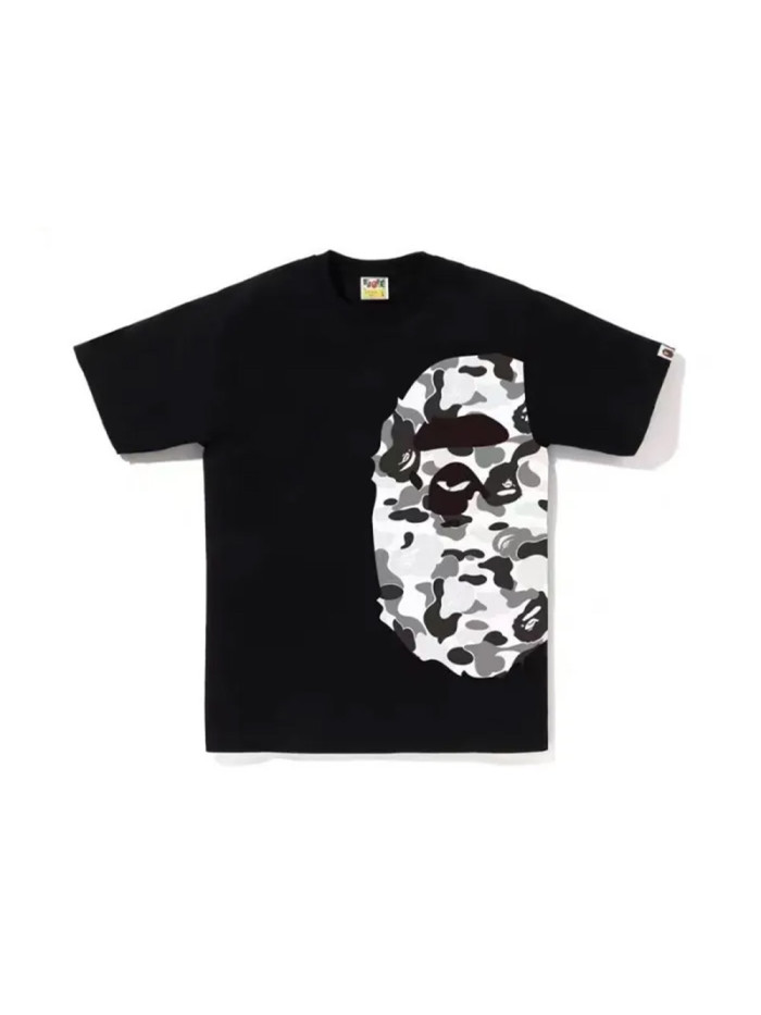 Left Camouflage Printed Big Ape Head Tee 8 colors