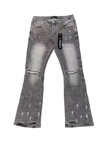 1:1 quality version White Chalk Splash Ink Hole Ripped Jeans 28636648