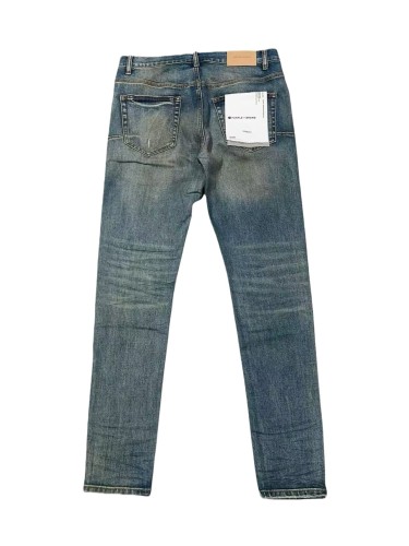 1:1 quality version Vintage Distressed Scratch Denim Jeans 28642010