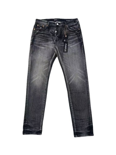 1:1 quality version Folded Wrinkle Slim Fit Denim Jeans 28642011