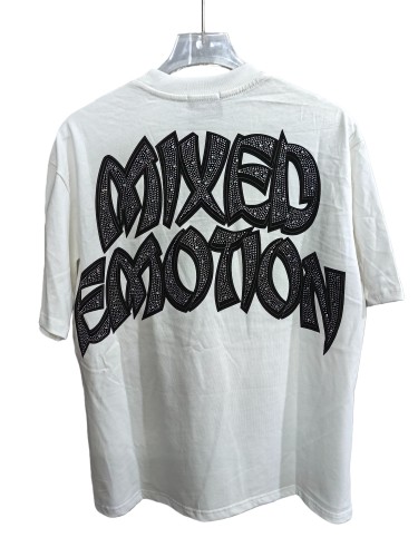 Arch Angel Print Rhinestone Letter Tee 28641973