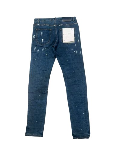 1:1 quality version Ink-splashing Painting Print Jeans 28642005