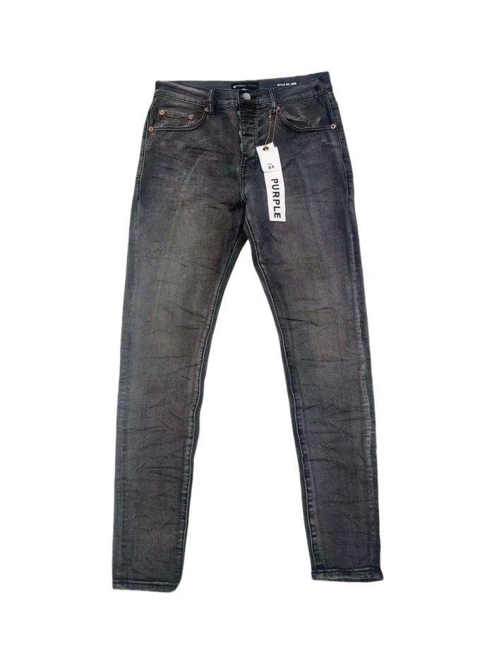 1:1 quality version Black Vintage Faded Yellow Jeans 28648675