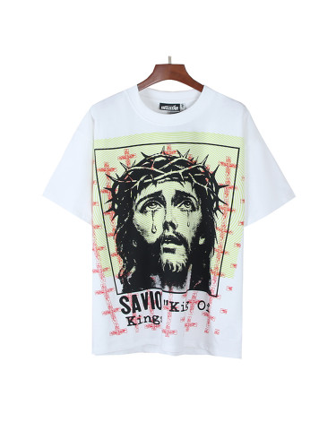 [Buy Two Get One Free]Savior Red Cross Print Tee 28653732