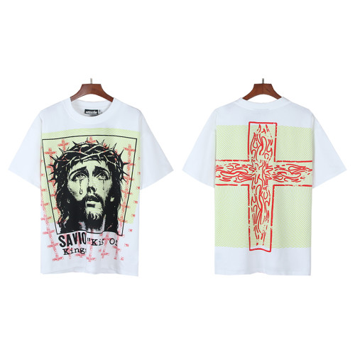 [Buy Two Get One Free]Savior Red Cross Print Tee 28653732