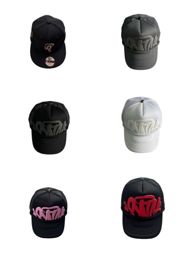 1:1 quality version Letter Embroidered Adjustable Flat-Brim Baseball Cap 7 colors 28654018