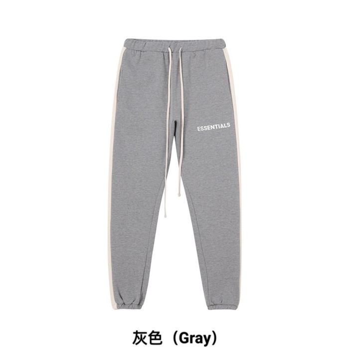 [Big & Tall for weights up to 220 lbs]1:1 quality version Color-Blocked Side-Striped Printed Letter Sweatpants 3 colors 28659510
