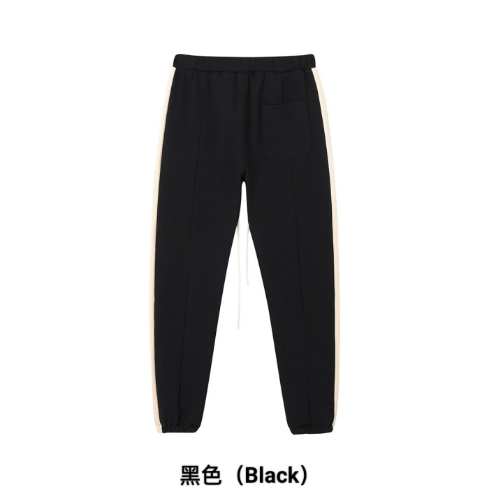 [Big & Tall for weights up to 220 lbs]1:1 quality version Color-Blocked Side-Striped Printed Letter Sweatpants 3 colors 28659510