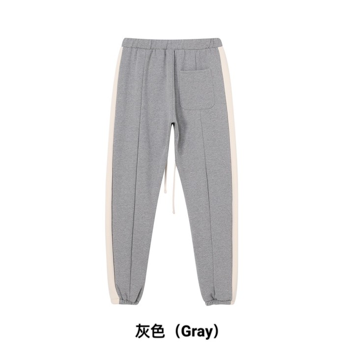 [Big & Tall for weights up to 220 lbs]1:1 quality version Color-Blocked Side-Striped Printed Letter Sweatpants 3 colors 28659510