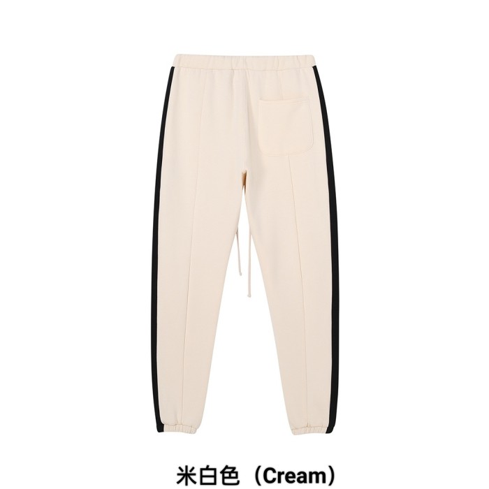 [Big & Tall for weights up to 220 lbs]1:1 quality version Color-Blocked Side-Striped Printed Letter Sweatpants 3 colors 28659510