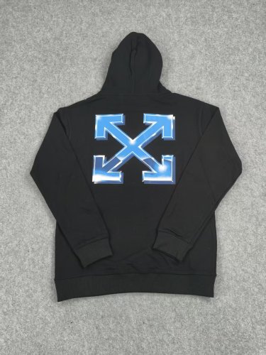 [buy more save more] Blue Square Diagonal Arrow hoodie