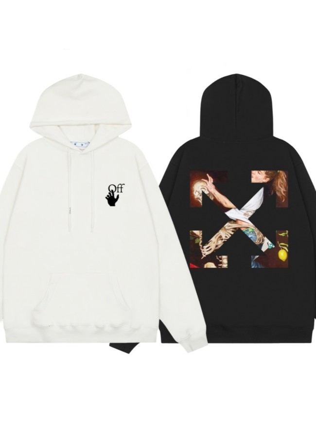 [buy more save more] Oil Painting Arrow Print hoodie 2 colors