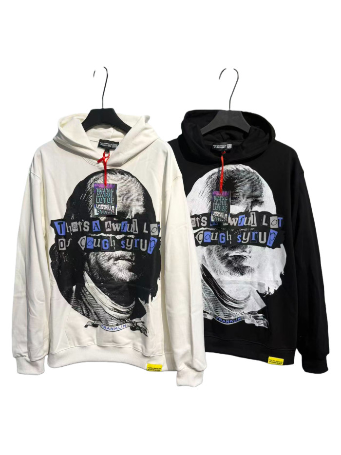 Franklin Portrait Letter Print  Trapstar Collaboration Hoodie 2 colors 28661072