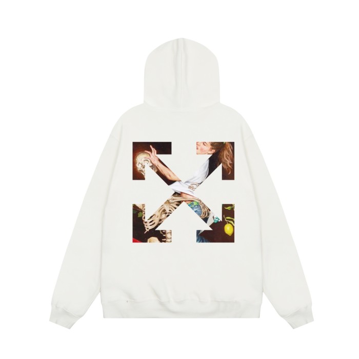 [buy more save more] Oil Painting Arrow Print hoodie 2 colors