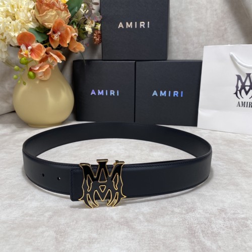 1:1 quality version AM Logo Belt Belt 2 colors【Width 3.8 cm】28661039