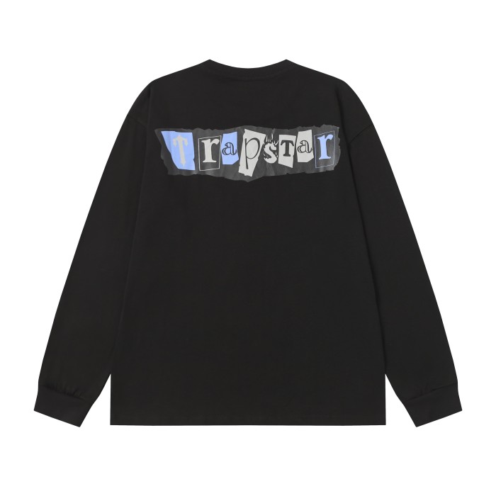 Franklin Portrait Letter Print Long Sleeve T-Shirt 2 colors 28673525
