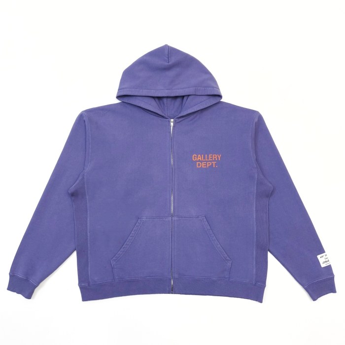 [Big & Tall for weights up to 260 lbs]1:1 quality version Front and Back Letter Logo Zipper Hoodie 2 colors 28675259