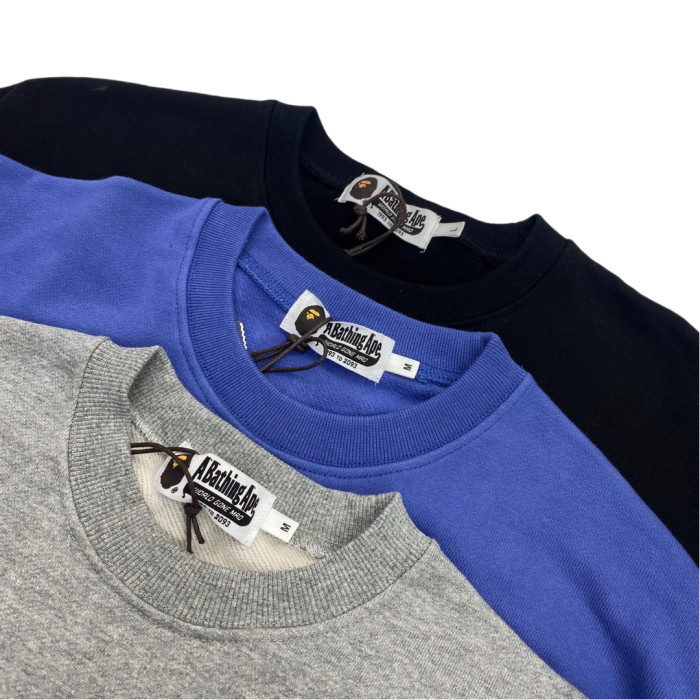 1:1 quality version Alphabet Bee Contrast Print Crew Neck Sweatshirt 3 colors 28675059