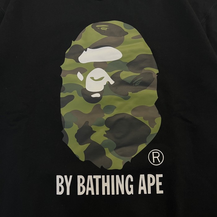1:1 quality version Camouflage Ape Head Print Crew Neck Pullover Sweatshirt 2 colors 28675074